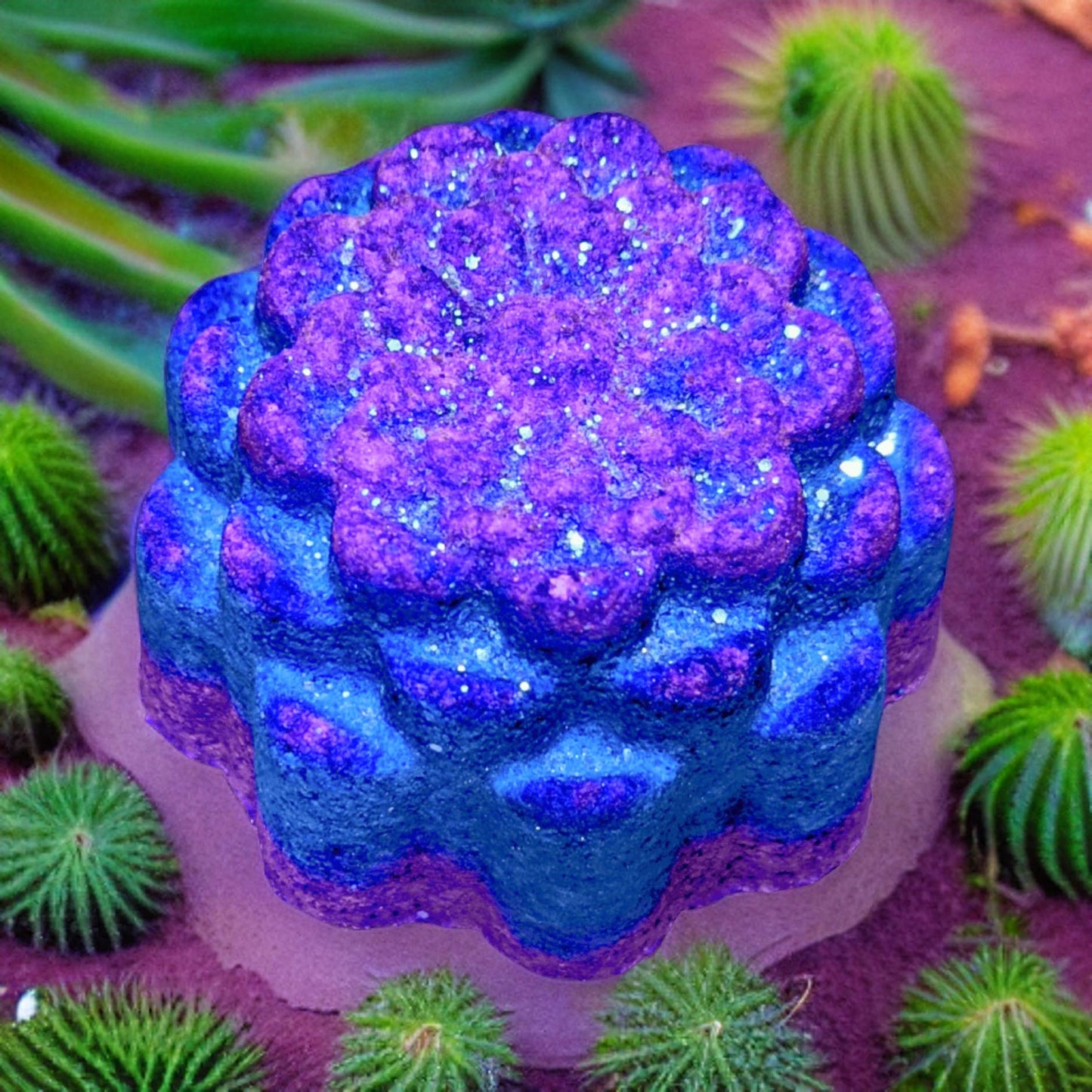 Desert Spa Fizzy Bath Bomb | Sandalwood Cedar Patchouli