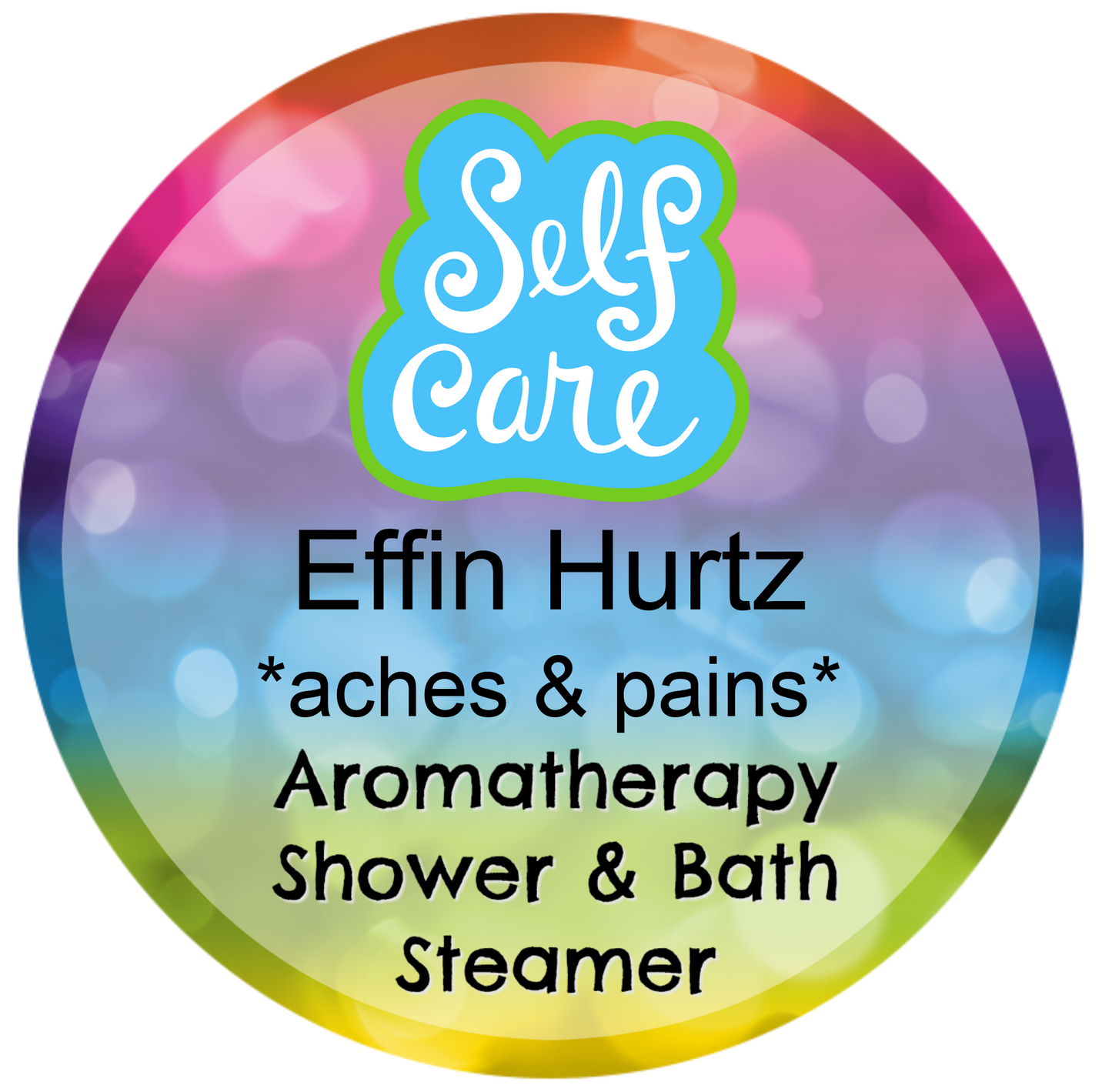 Effin Hurtz Aches Aromatherapy Shower Steamer | Pain Relief