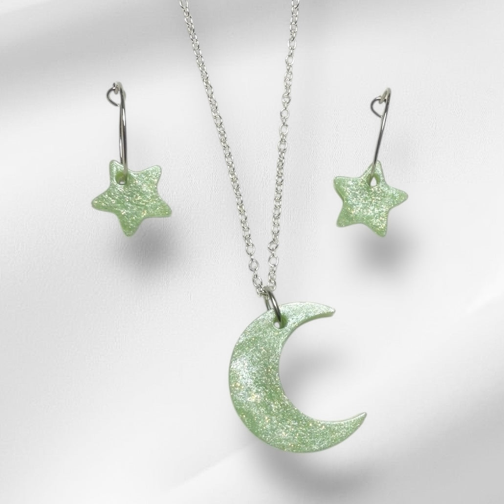 Pastel Moon & Star Set