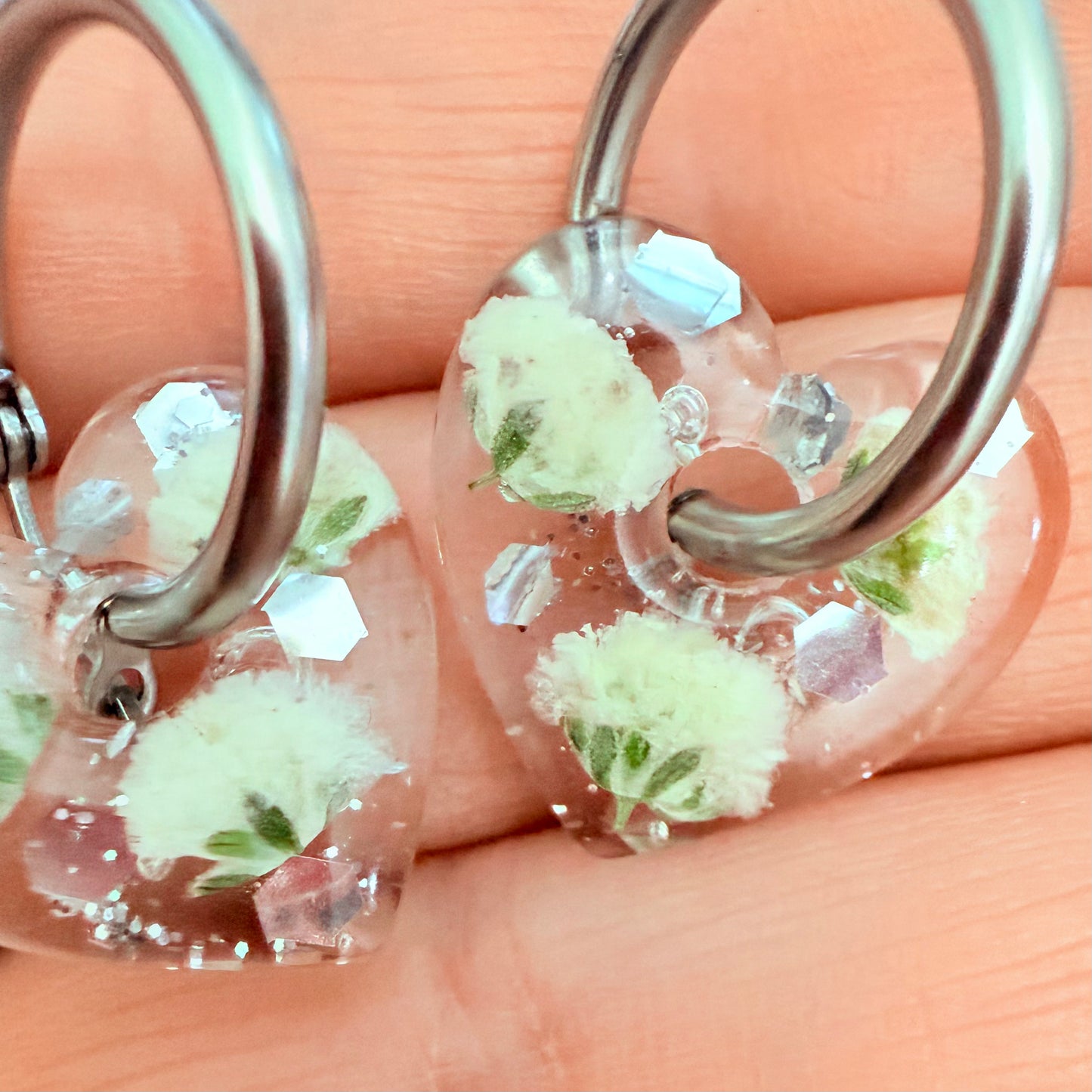 Baby’s Breath Hearts