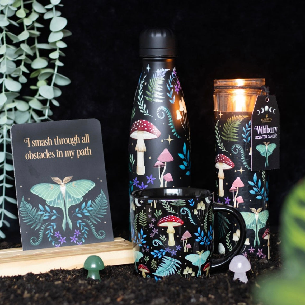 Dark Forest Wild Berry Tube Candle