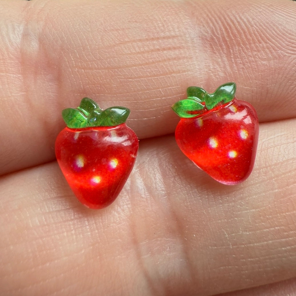 Tiny strawberry studs
