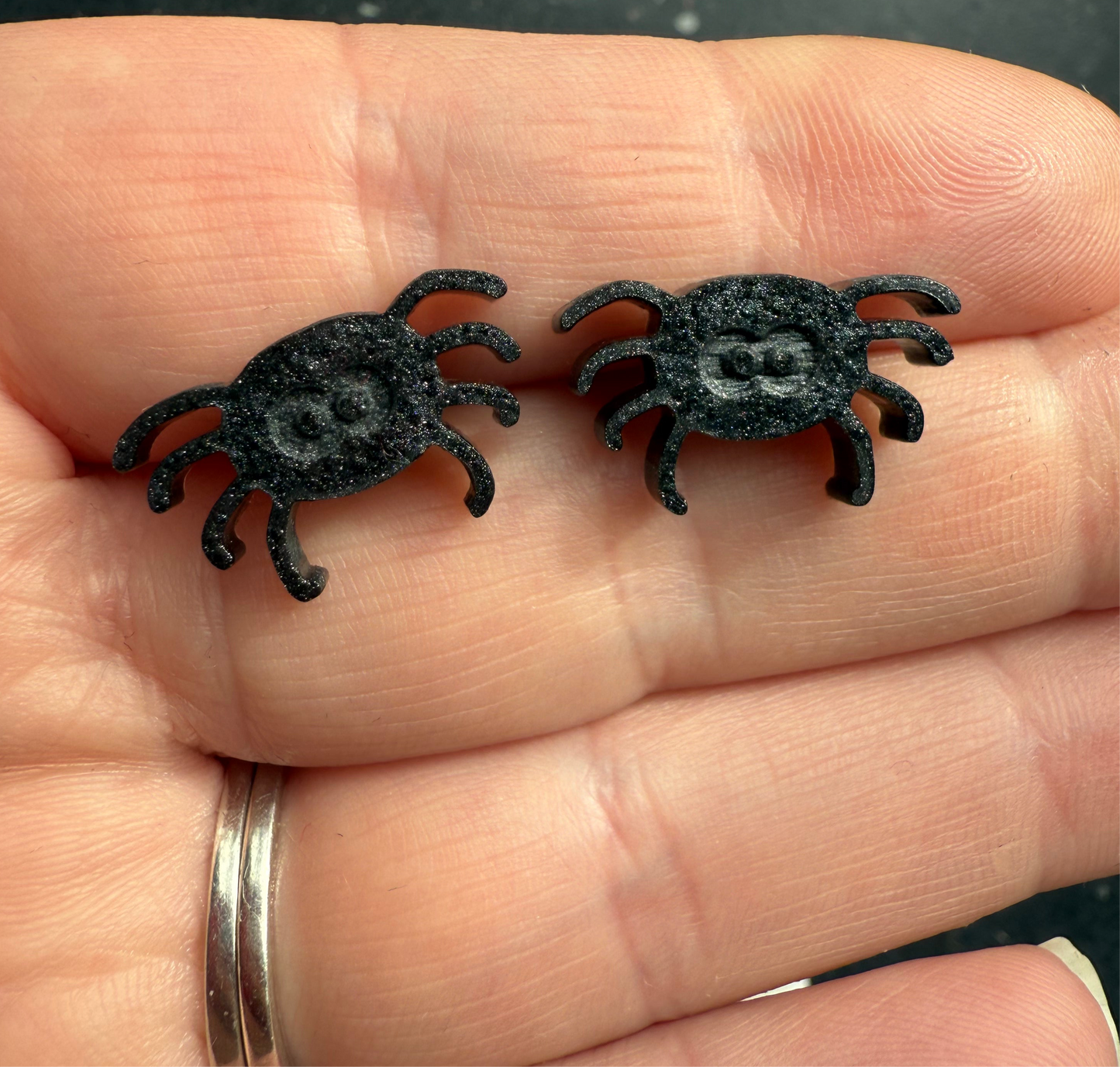 Spider Stud Earrings