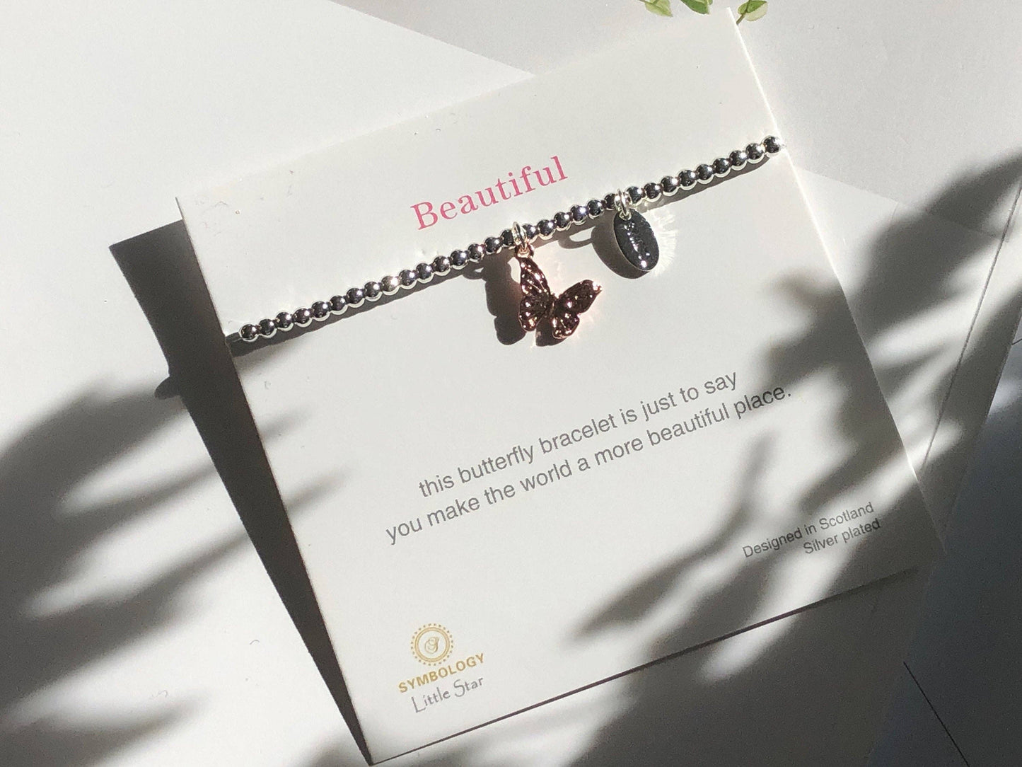 Butterfly Bracelet of SYMBOLOGY (Gift boxed)