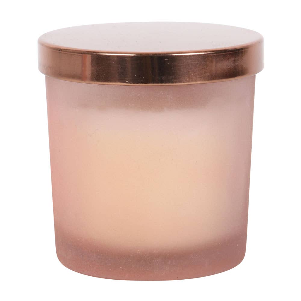 Gratitude Wild Rose Crystal Chip Candle