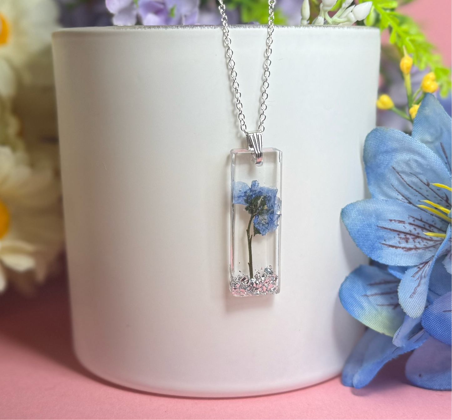 Forget-me-Not Necklace