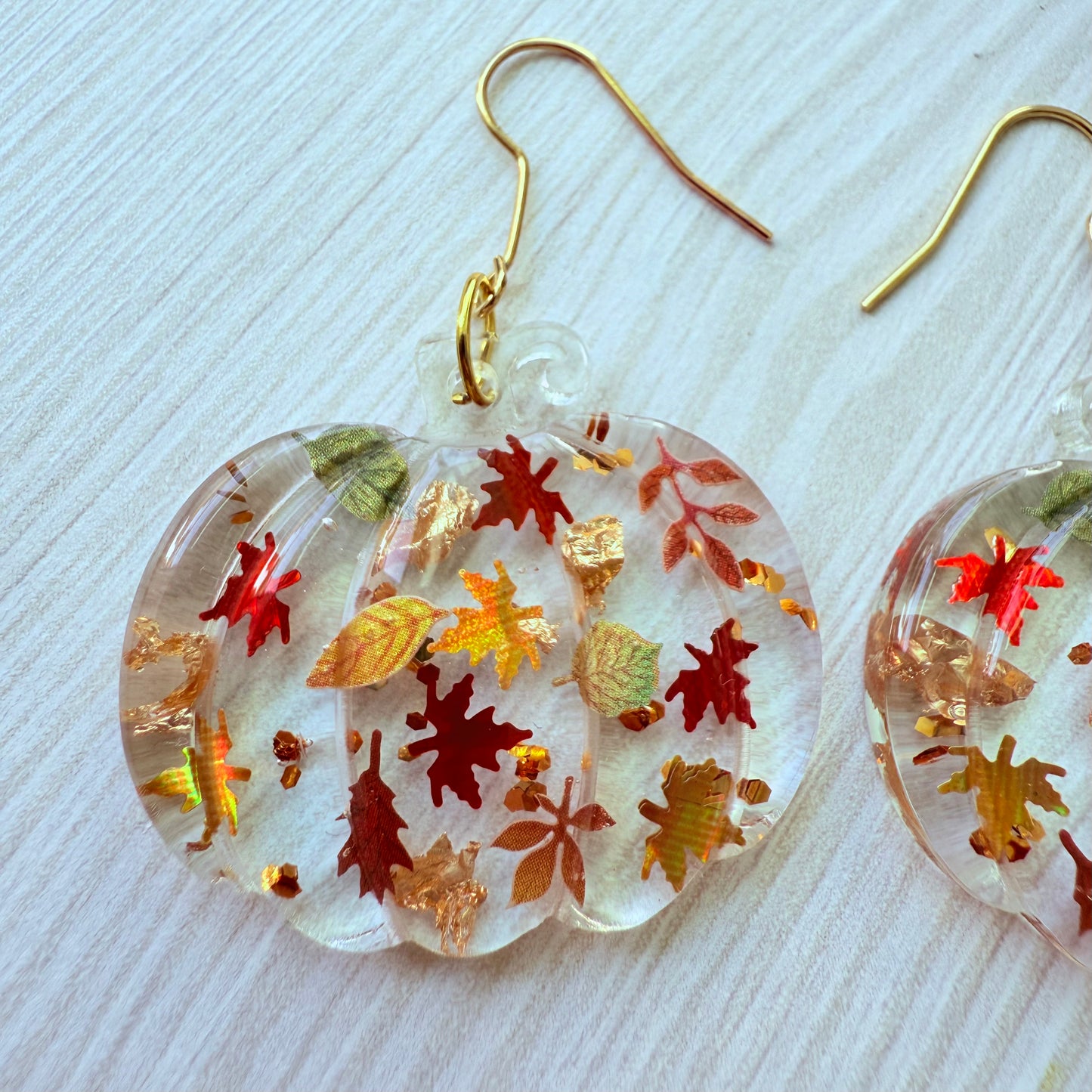 Autumn Pumpkin Earrings