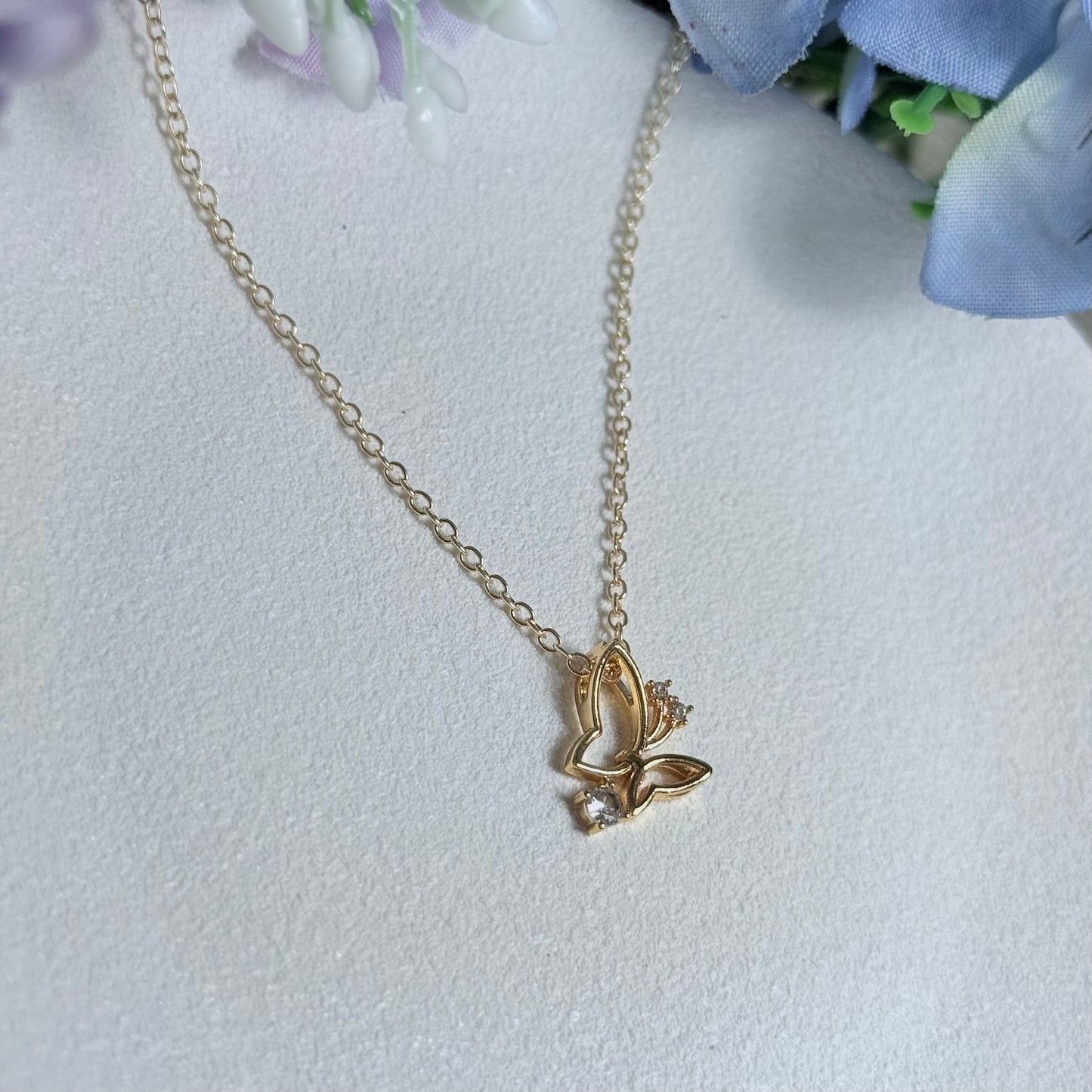 Dainty Butterfly Necklace