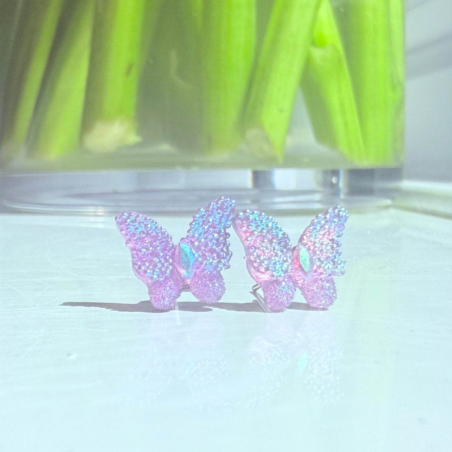 Dainty Butterfly Studs