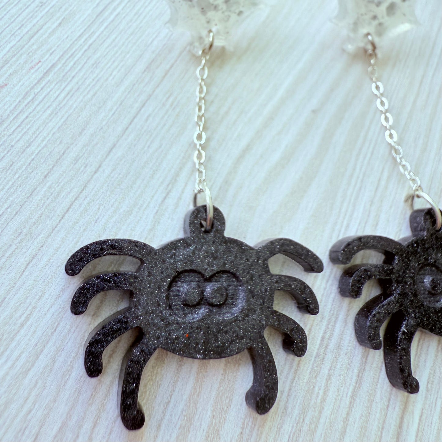 Dangly Spider Earrings