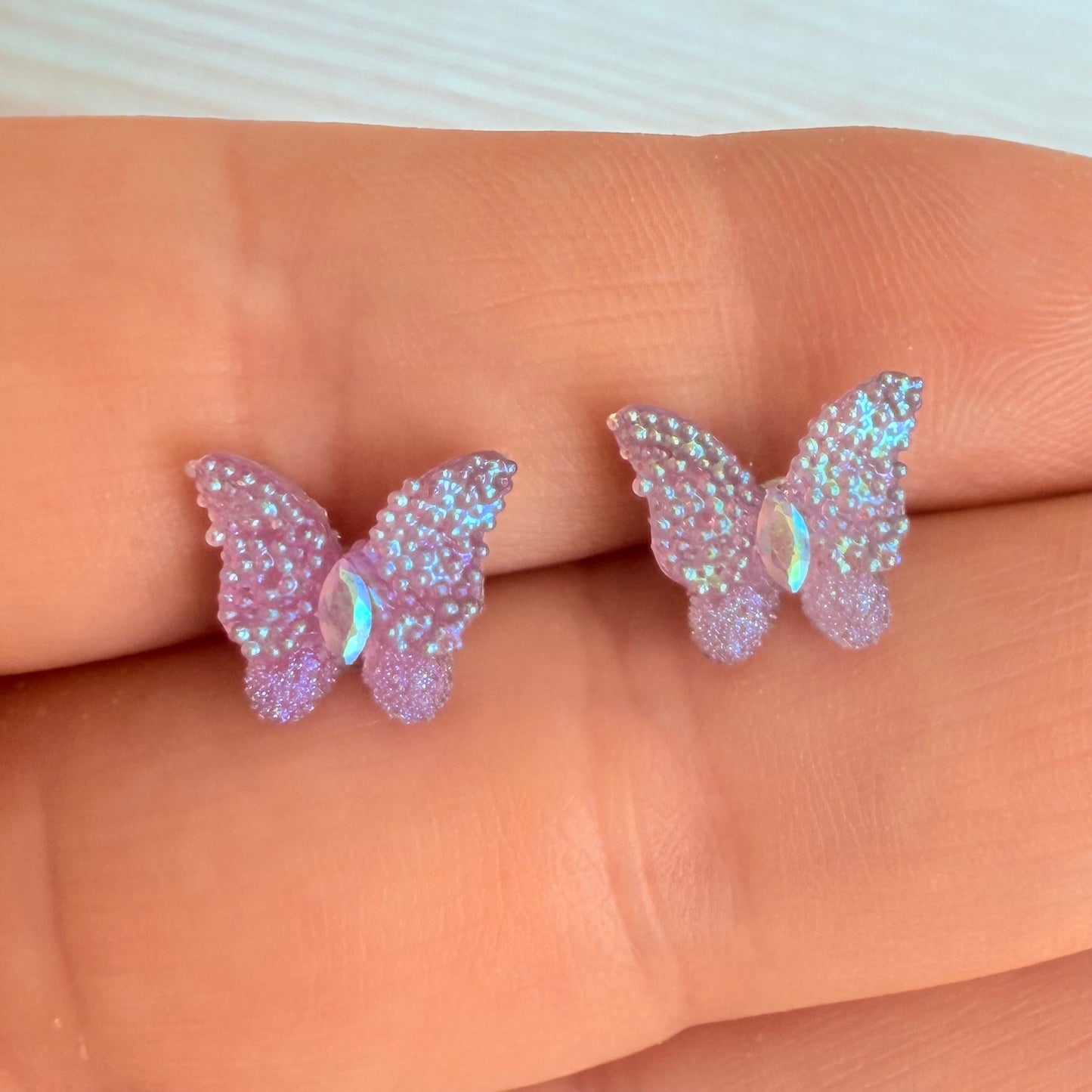 Dainty Butterfly Studs