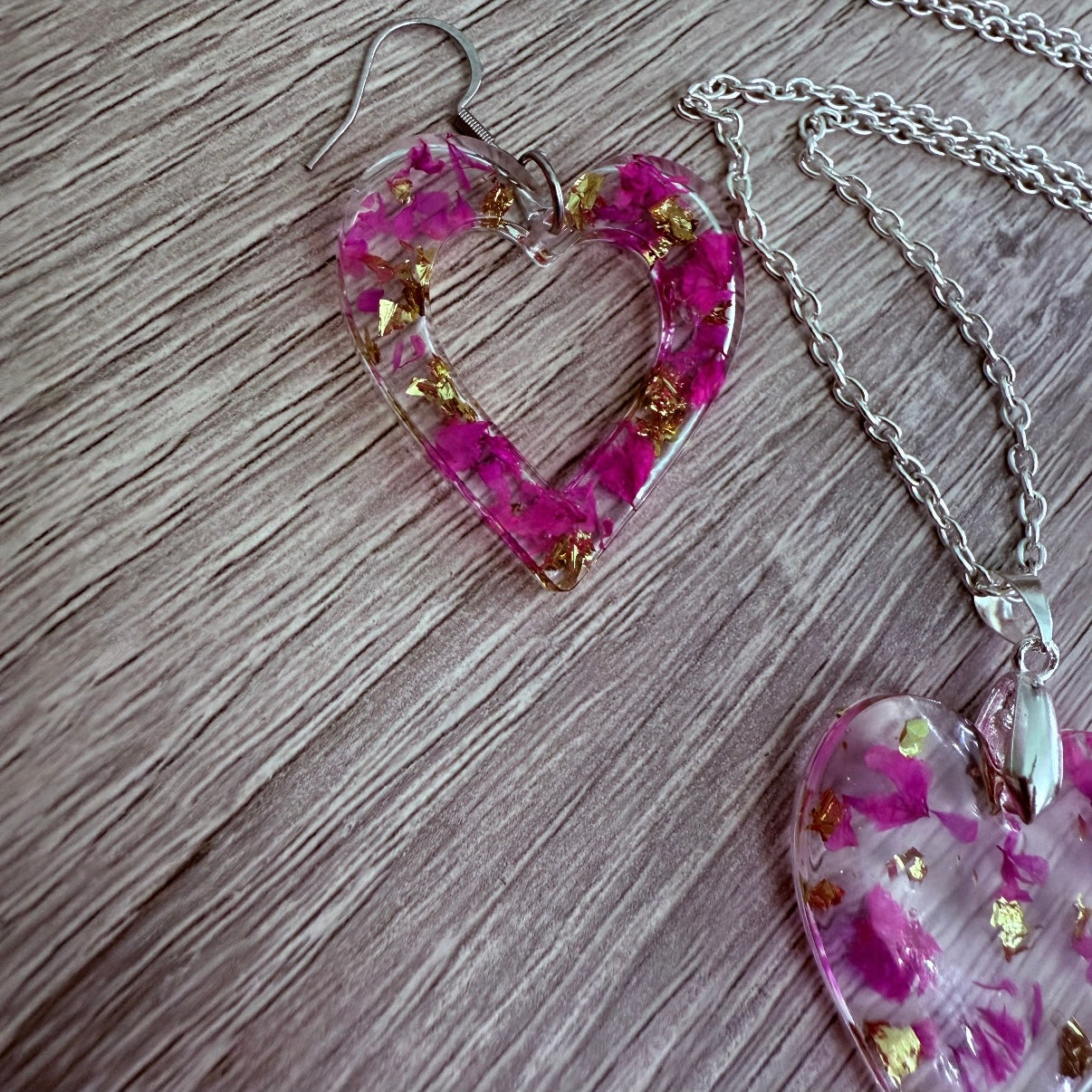 Pink Hearts Set