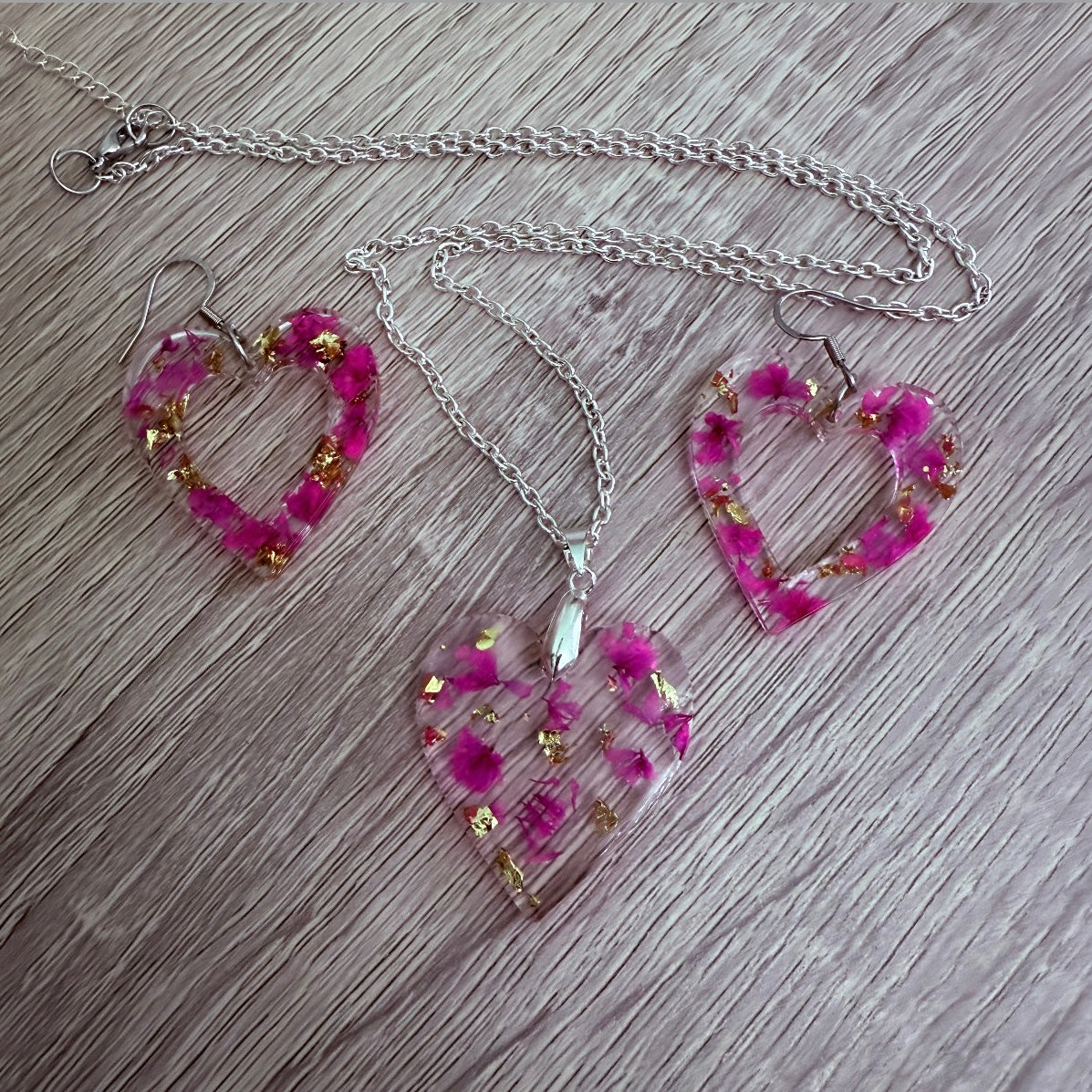Pink Hearts Set