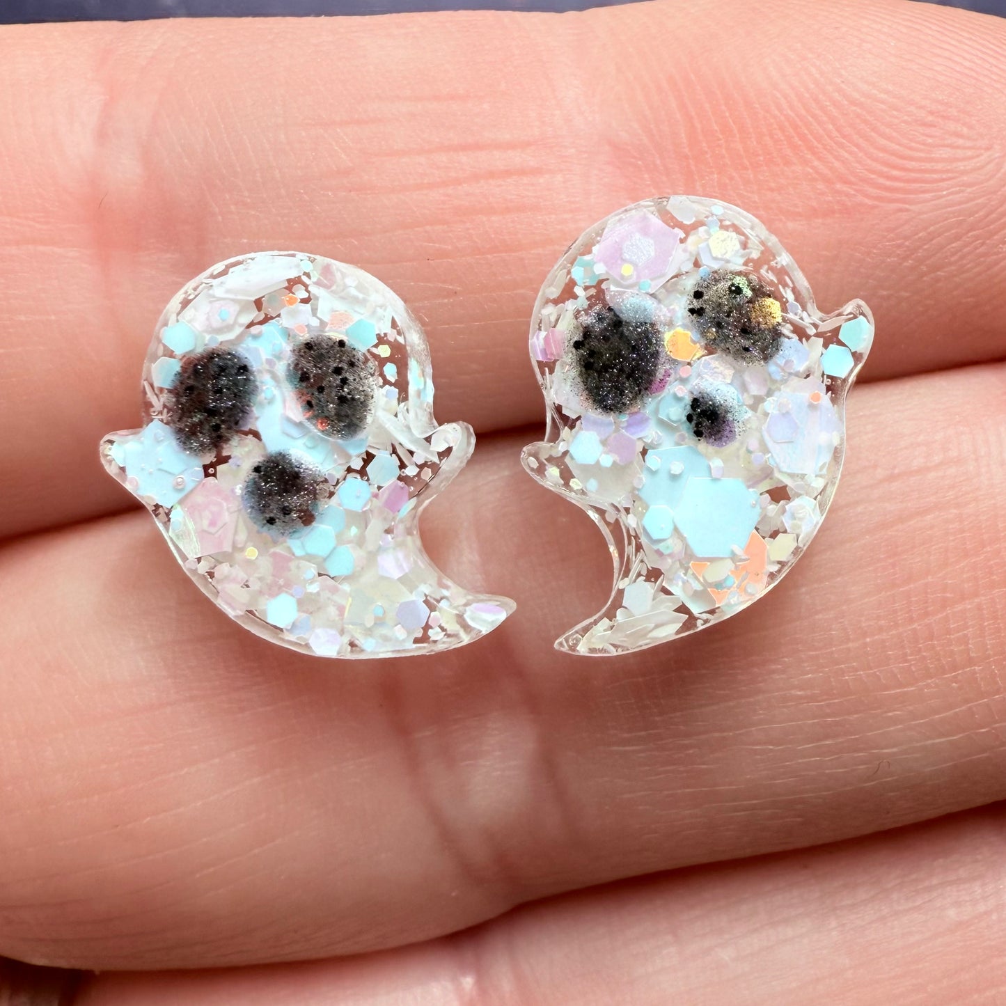 Friendly Ghost Stud Earrings
