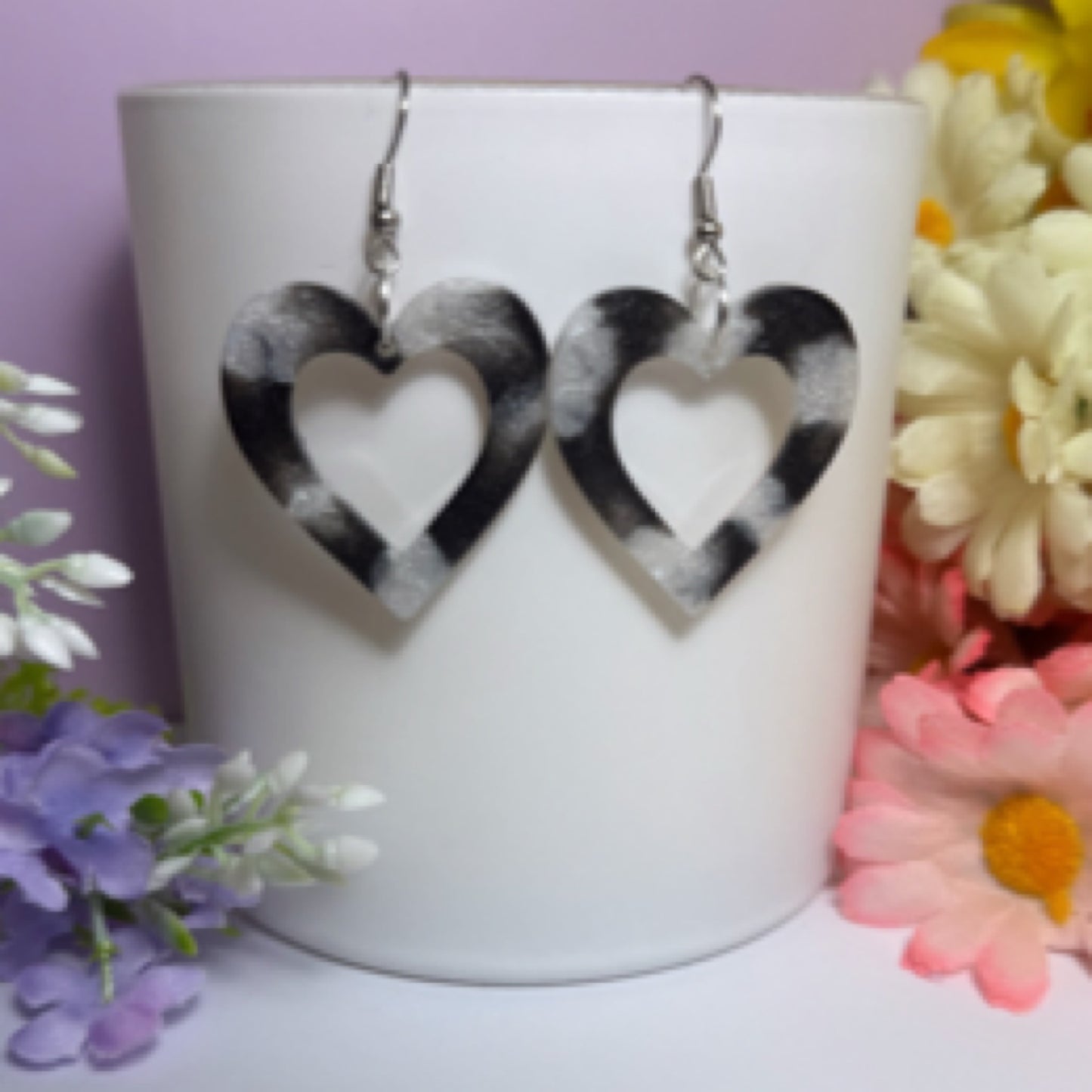 Black & White Earrings