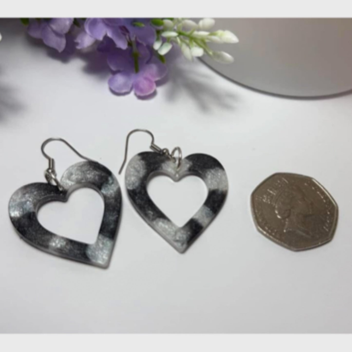 Black & White Earrings