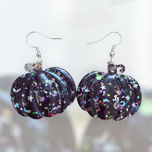Hocus Pocus Pumpkin Earrings