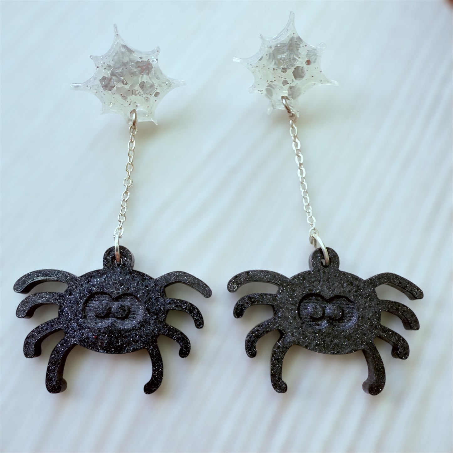 Dangly Spider Earrings