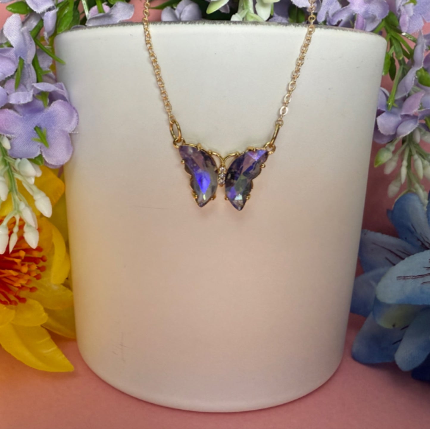 Swarovski Butterfly Necklace