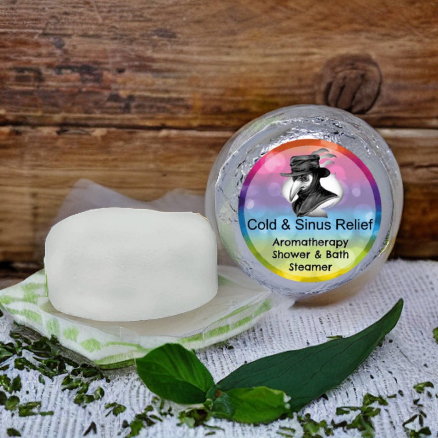 Cold Sinus Aromatherapy Shower Steamer | Head Clearing Magic
