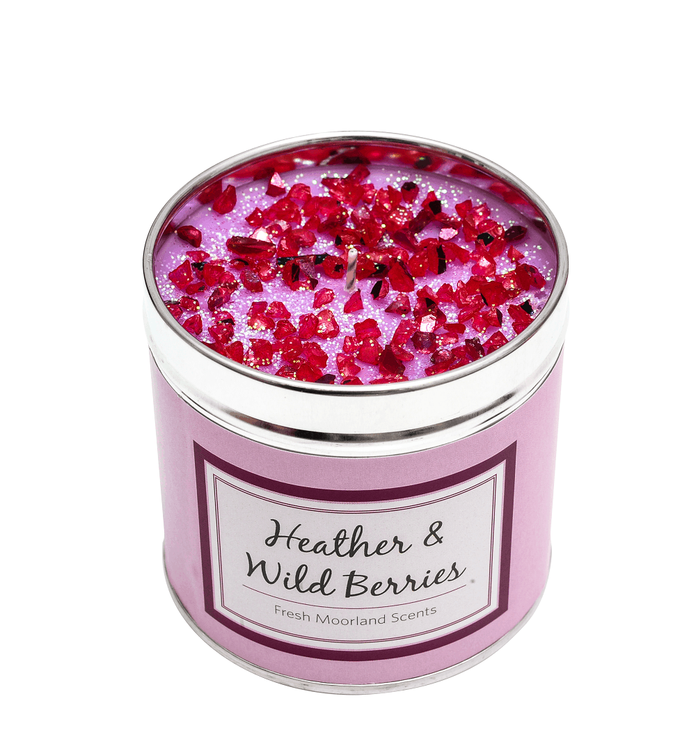 SERIOUSLY SCENTED CANDLE – HEATHER & WILD BERRIES