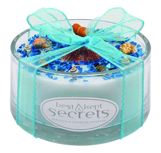 CENTREPIECE: 5 WICK CANDLES – COASTAL BREEZE