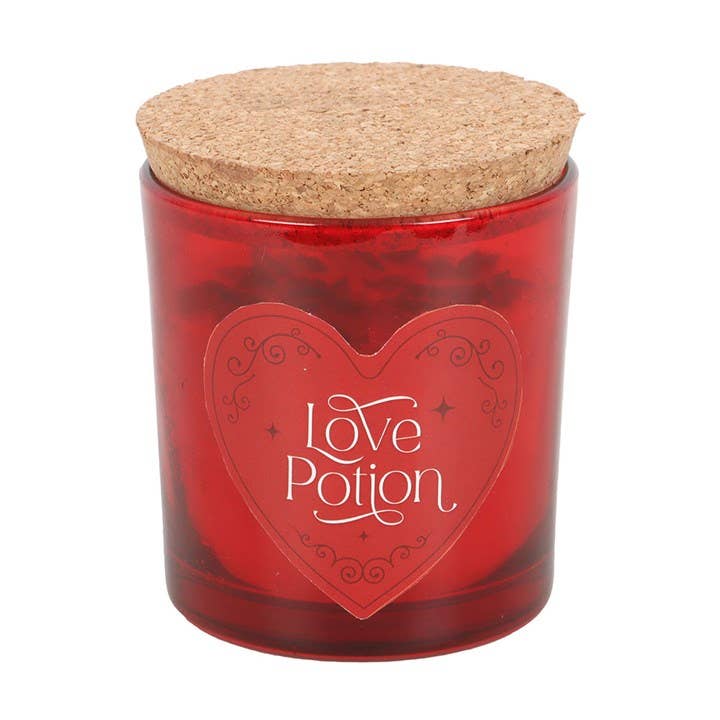 Raspberry Love Potion Crystal Chip Candle